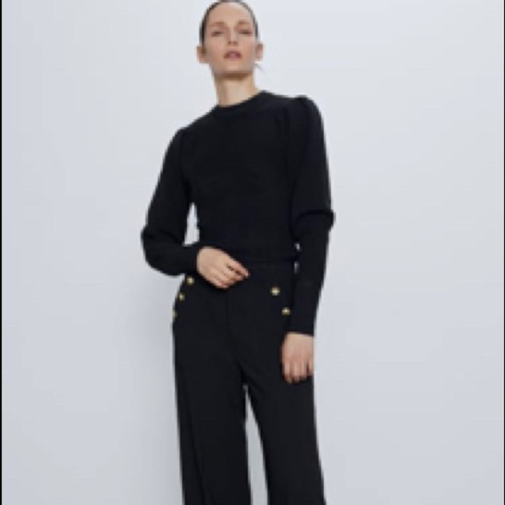 NWT zara balloon sleeve sweater